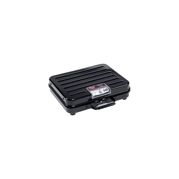 Rubbermaid Commercial Rubbermaid FGP250S Pelouze Briefcase Receiving Scale 250lb x 1lb 10-1/2" x 13-1/4" x 3-7/8" FGP250S - main